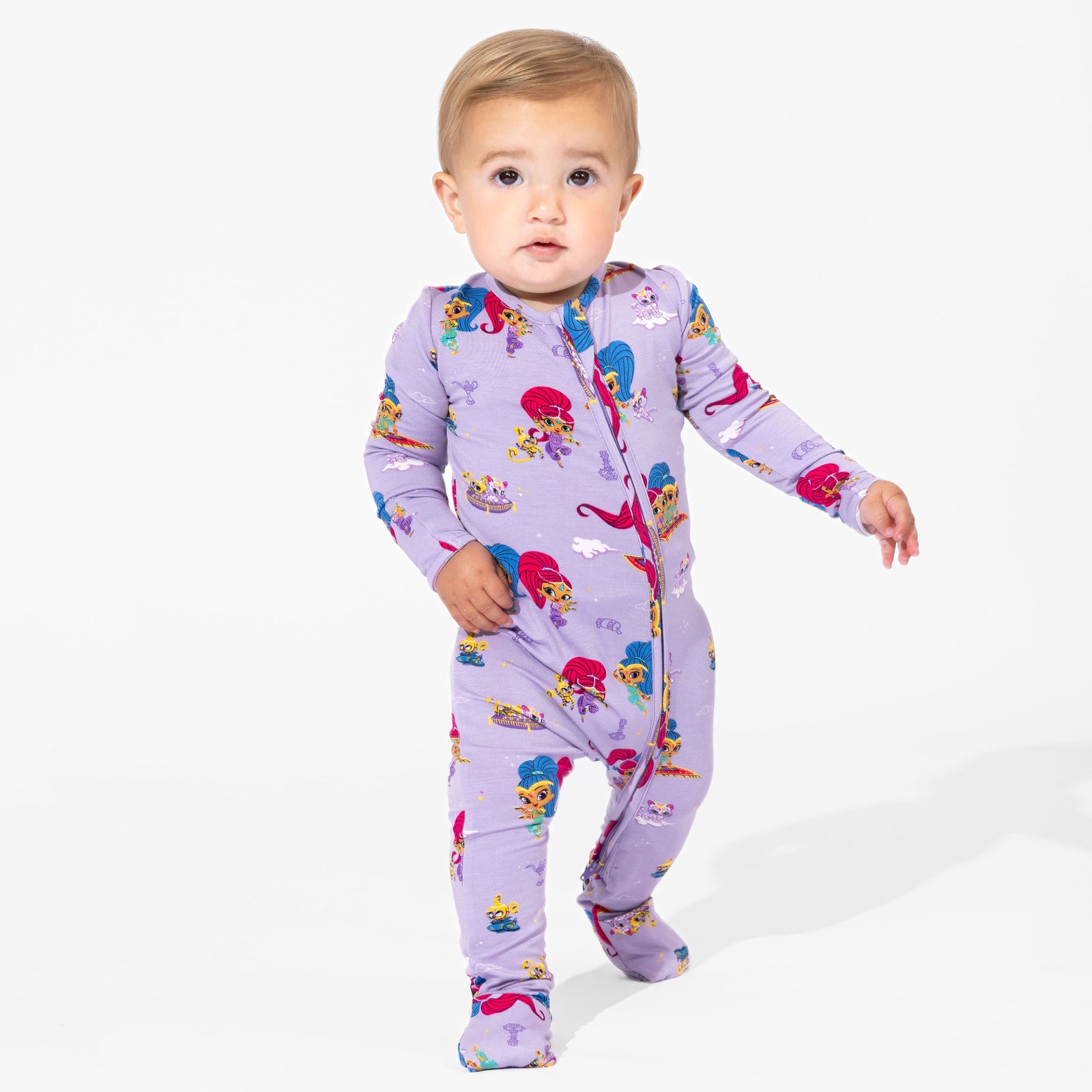 Shimmer and Shine Bamboo Convertible Footie