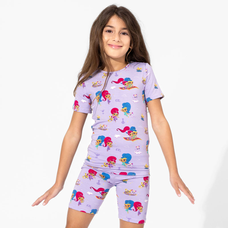 Shimmer and Shine Bamboo Kids Short Set