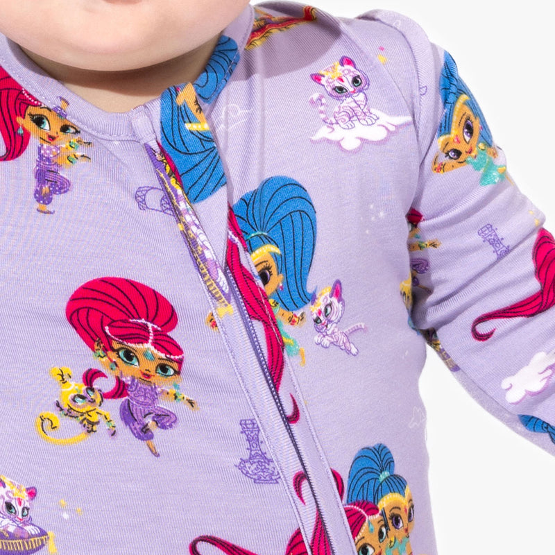 Shimmer and Shine Bamboo Convertible Footie