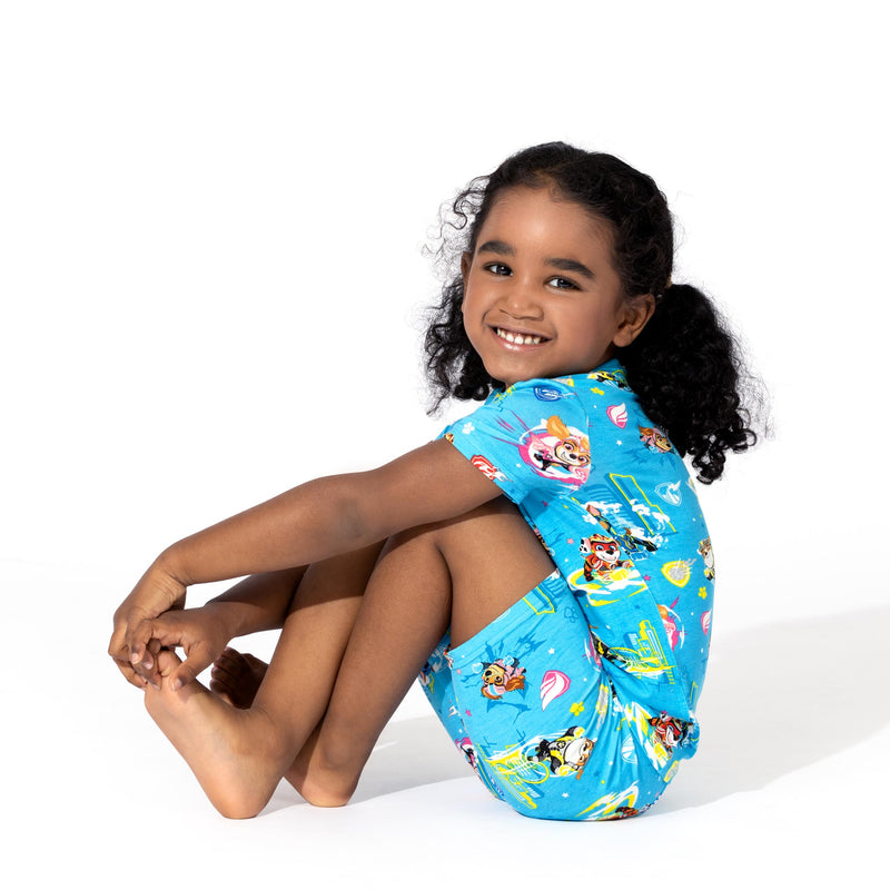 PAW Patrol: The Mighty Movie - Mighty Pups Bamboo Kids Pajama Short Set