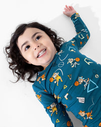Basketball Pups Bamboo Kids Pajamas