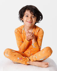 Skeletons Kids Bamboo Pajamas