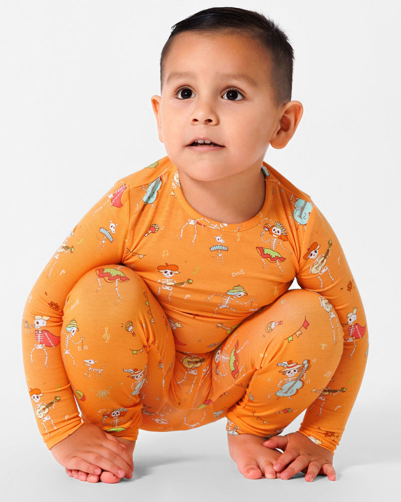 Skeletons Kids Bamboo Pajamas
