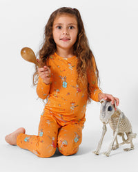 Skeletons Kids Bamboo Pajamas