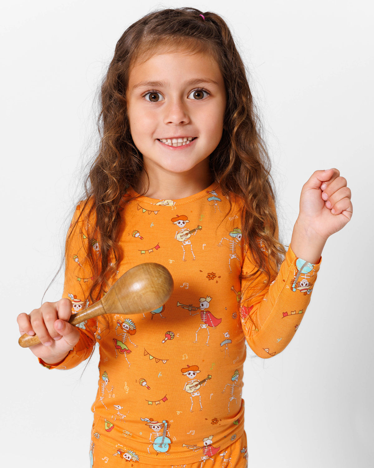 Skeletons Kids Bamboo Pajamas