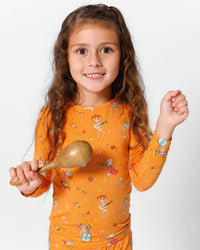 Skeletons Kids Bamboo Pajamas