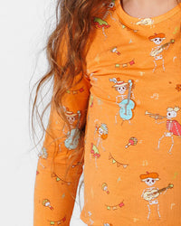 Skeletons Kids Bamboo Pajamas