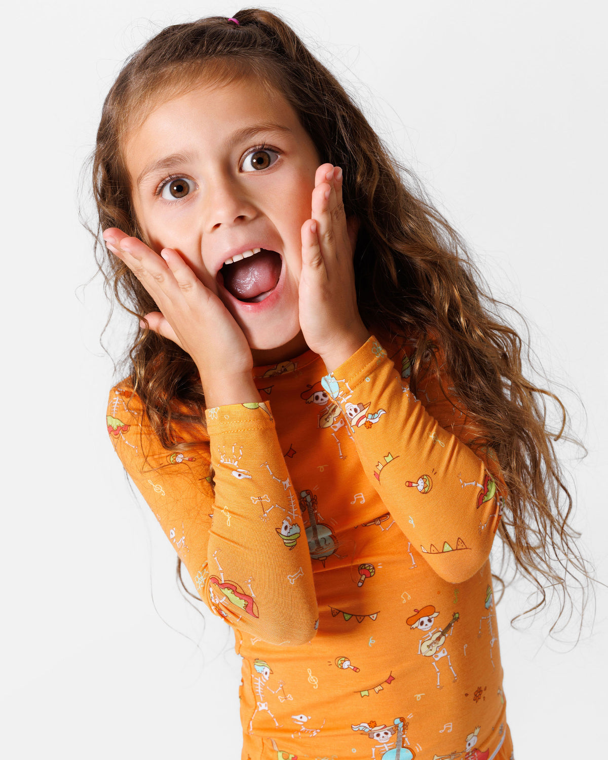 Skeletons Kids Bamboo Pajamas