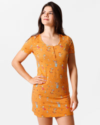Skeletons Bamboo Women's Nightgown
