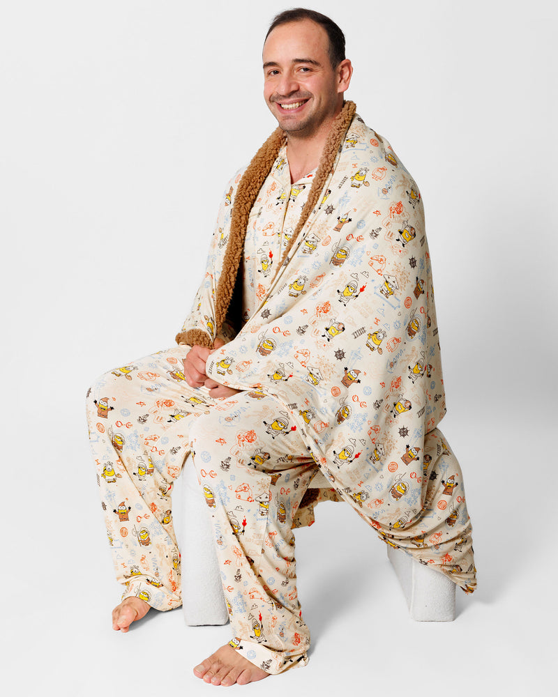 Minions: Sketch Through Time Bamboo Men's Pajama Set