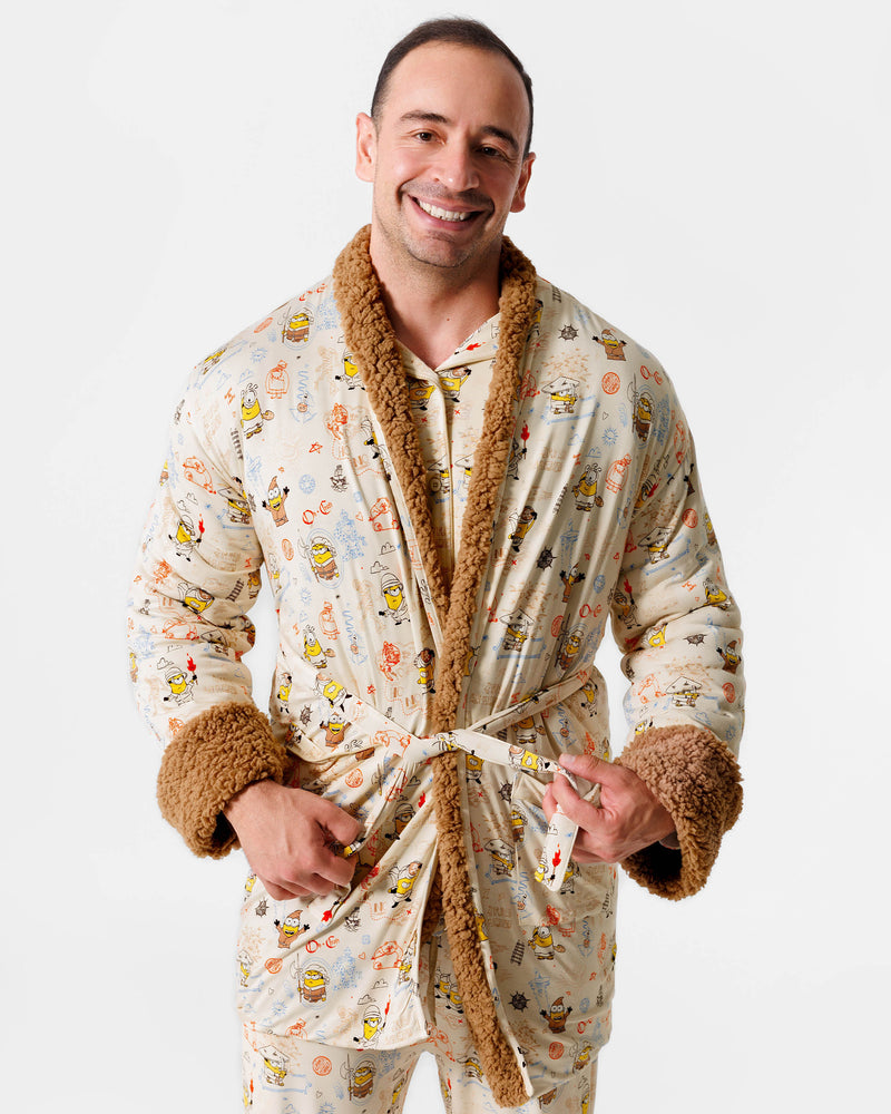 Minions: Sketch Through Time Bamboo Sherpa Bathrobe
