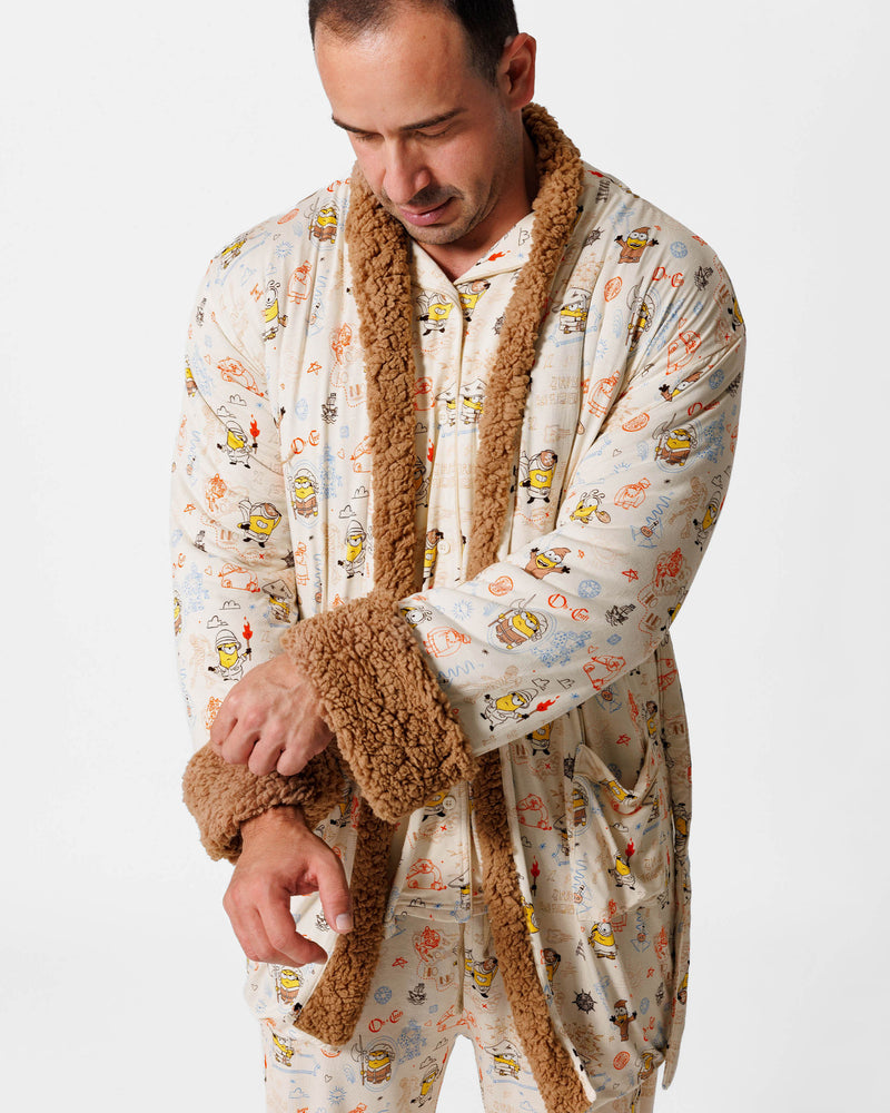 Minions: Sketch Through Time Bamboo Sherpa Bathrobe