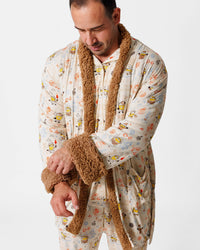 Minions: Sketch Through Time Bamboo Sherpa Bathrobe