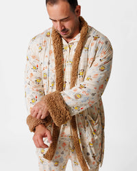 Minions: Sketch Through Time Bamboo Sherpa Bathrobe