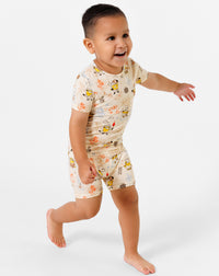 Minions: Sketch Through Time Bamboo Kids Pajama Short Set