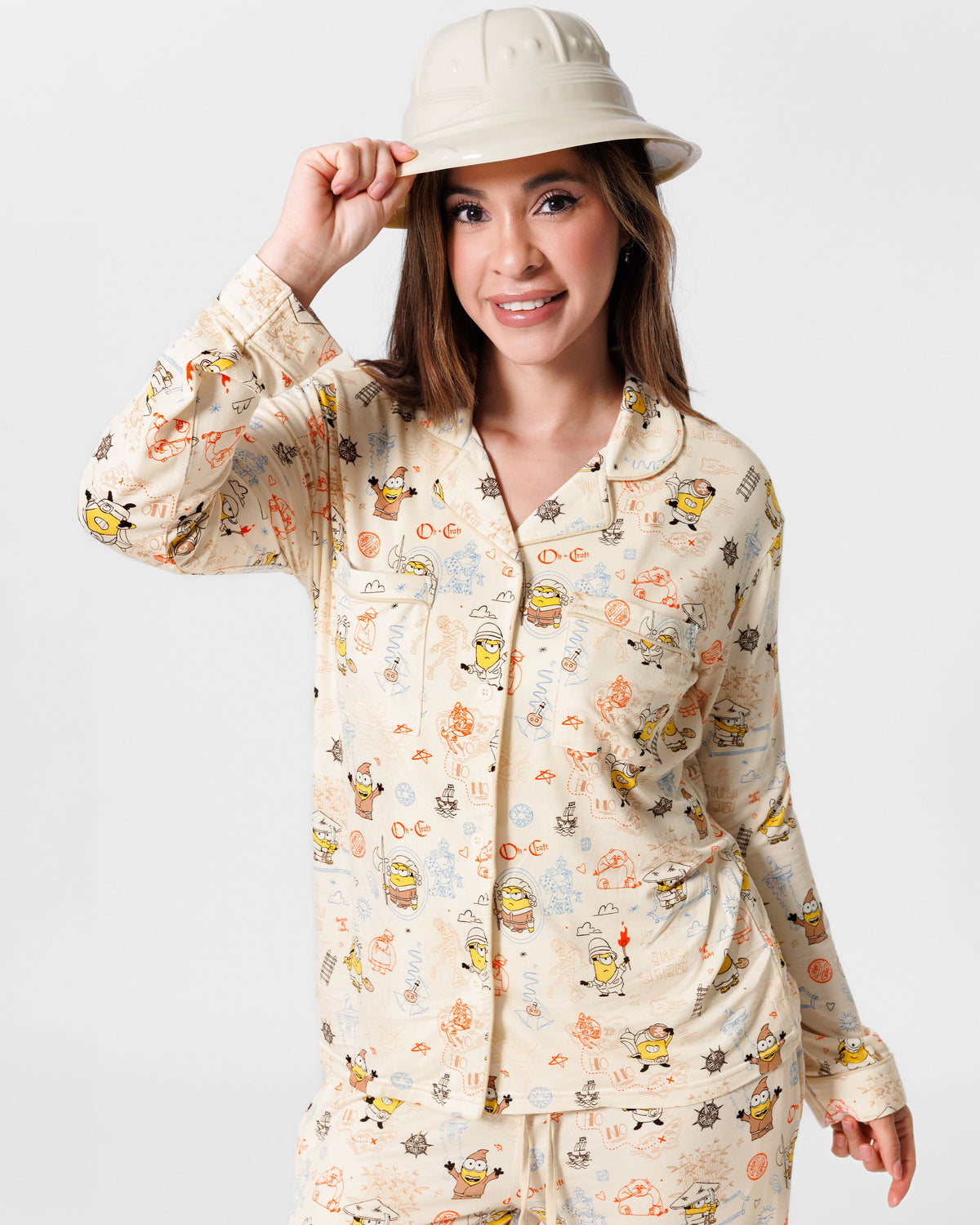 Minions: Sketch Through Time Bamboo Women's Pajama Set