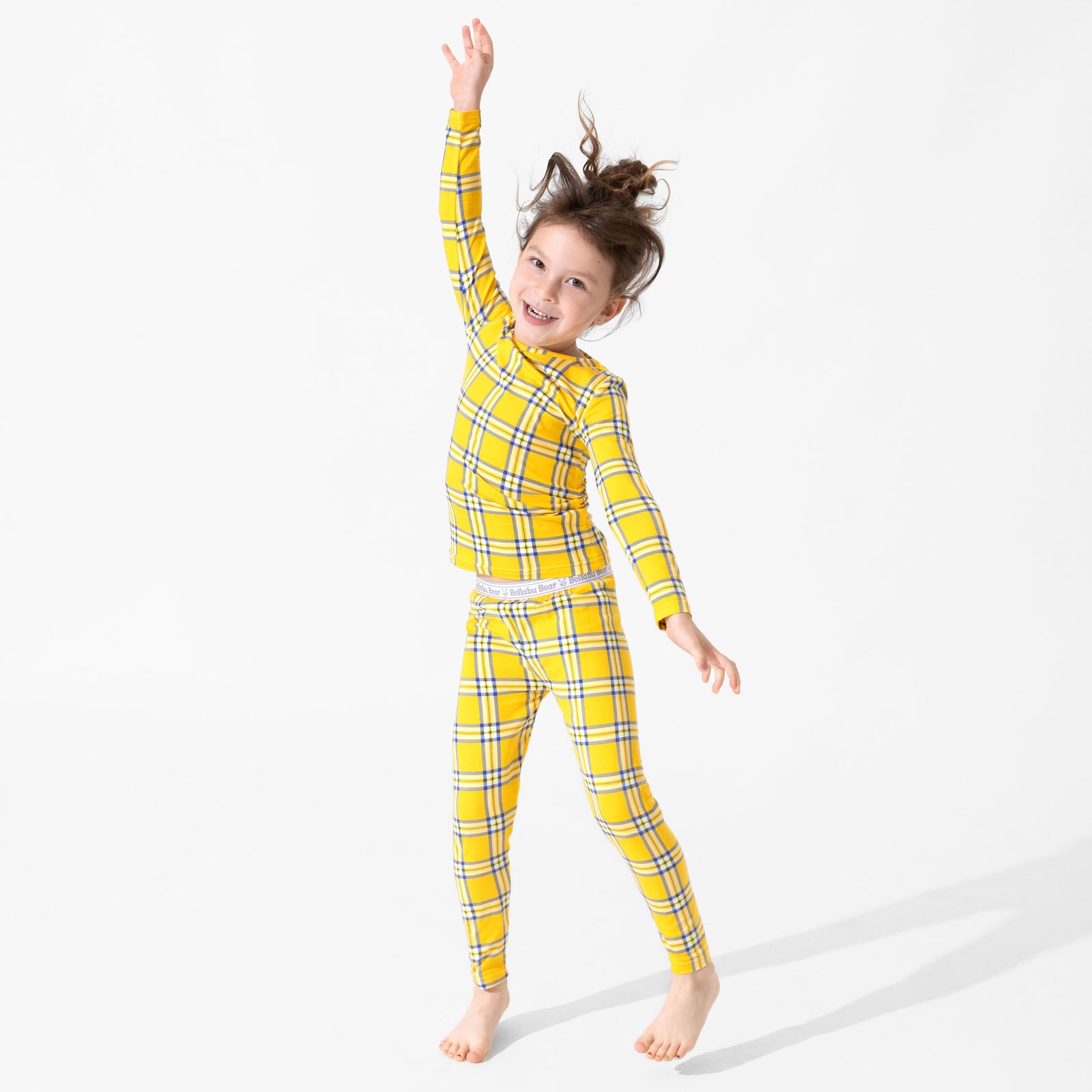 Clueless Total Betty Plaid Bamboo Kids Pajamas