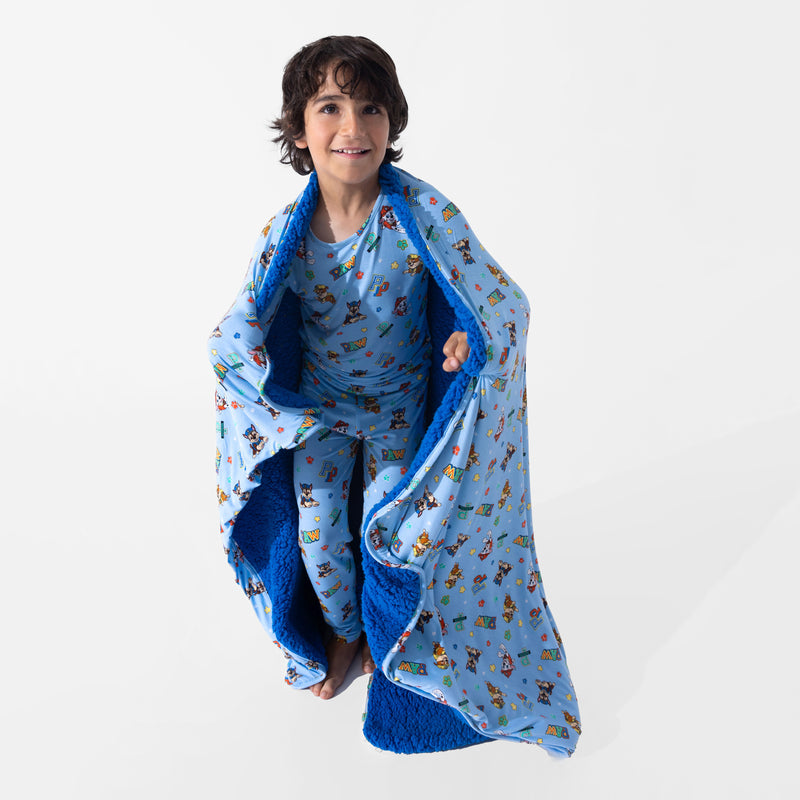 PAW Patrol: Varsity Blue Bamboo Kids Pajamas