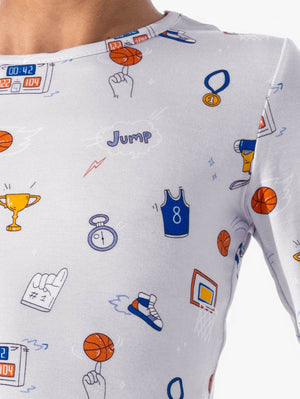 All Star Basketball Bamboo Kids Pajamas
