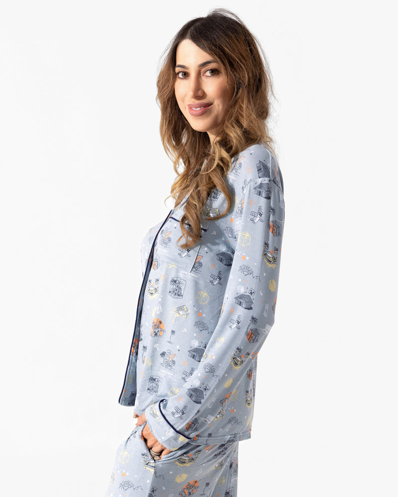 Minecraft: Time to Mine Bamboo Women's Pajama Set