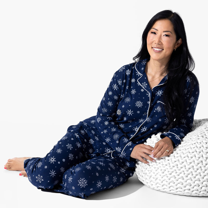 Snowflake Bamboo Women's Pajama Set
