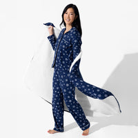 Snowflake Bamboo Women's Pajama Set