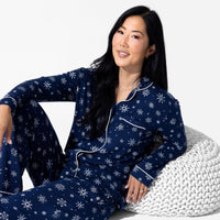 Snowflake Bamboo Women's Pajama Set