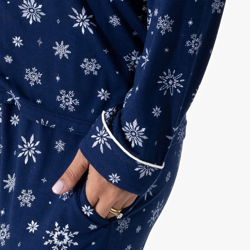 Snowflake Bamboo Women's Pajama Set