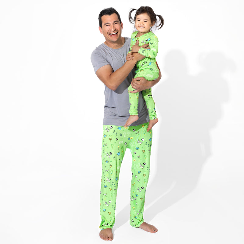 Soccer Bamboo Men's Pajama Set