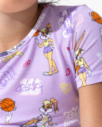 Lola Bunny Bamboo Kids Pajama Short Set