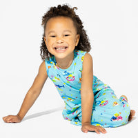 Baby Shark Bamboo Girls' Sleeveless Dress