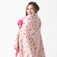 Cowgirl Bamboo Sherpa Blanket