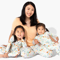 Summer Floral Bamboo Women's Pajama Set