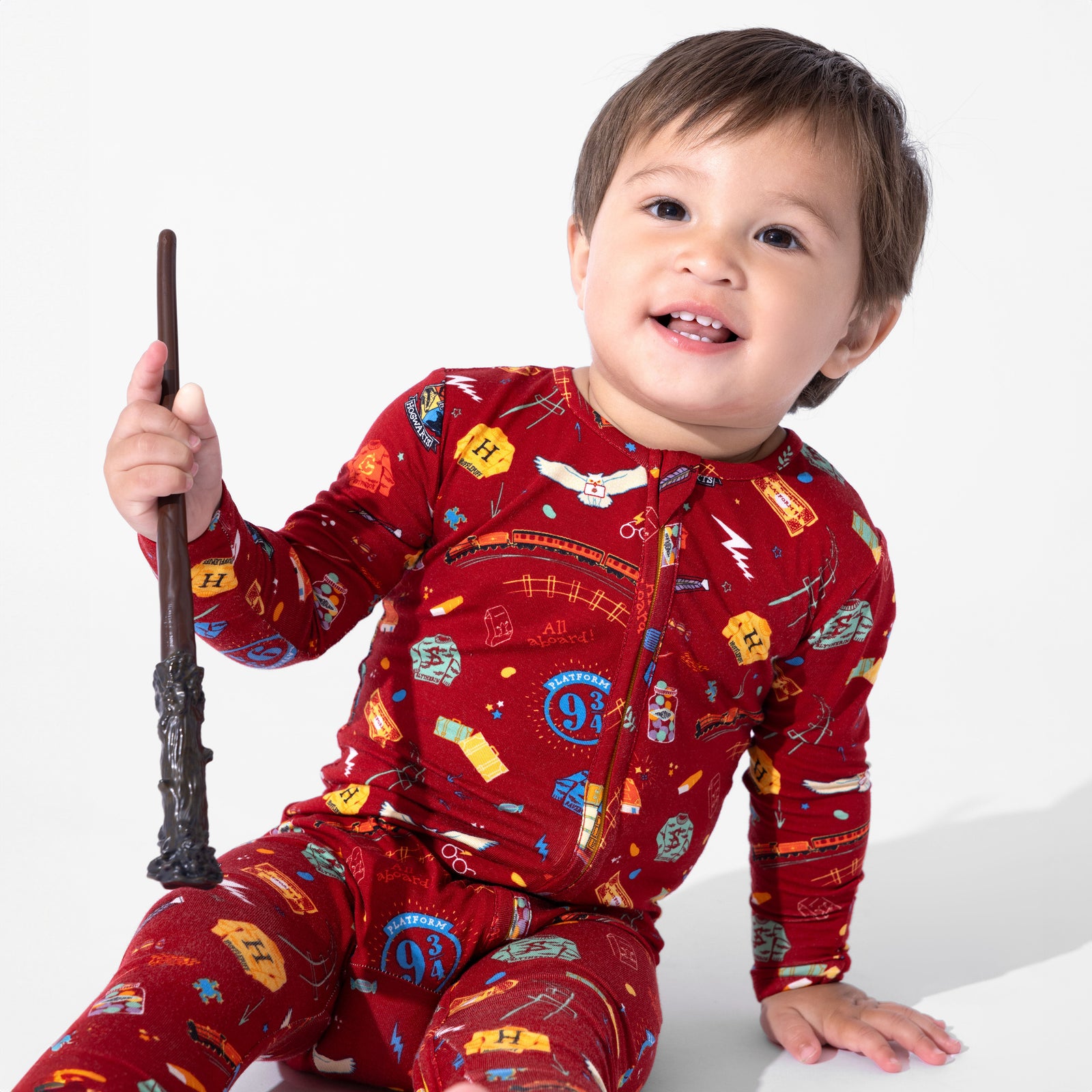 Hogwarts Express Bamboo Convertible Footie