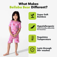 Mean Girls: So Fetch Bamboo Kids Pajama Short Set