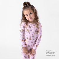 Tea Party Bamboo Kids Pajamas