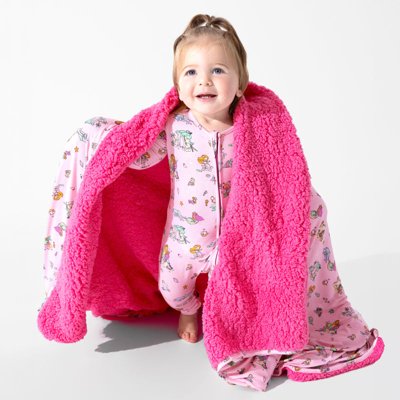 Mermaid Lagoon Bamboo Convertible Footie