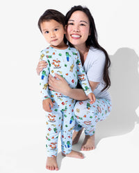 Minecraft: Chicken Jockey Bamboo Women's Pajama Set