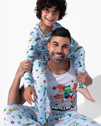 Minecraft: Chicken Jockey Bamboo Kids Pajamas