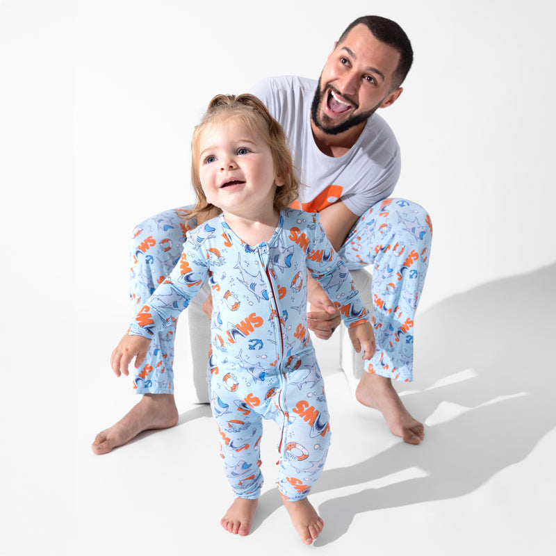 JAWS Bamboo Convertible Footie