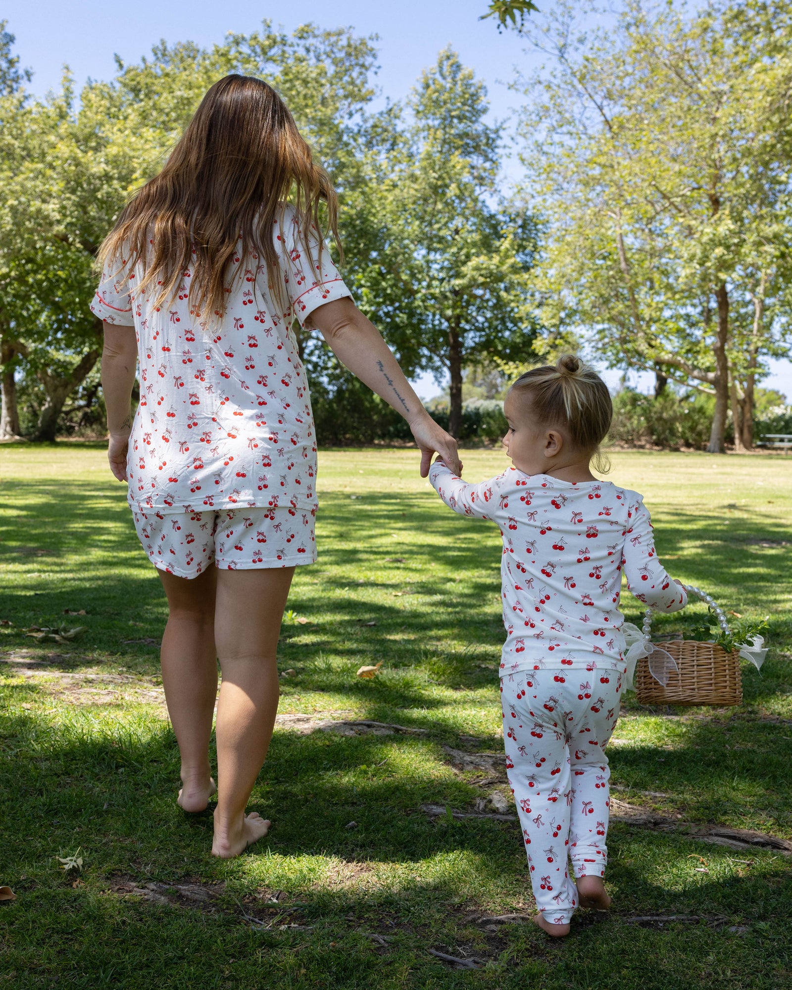 Cherry On Top Bamboo Kids Pajamas