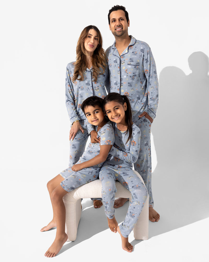 Minecraft: Time to Mine Bamboo Kids Pajama Short Set