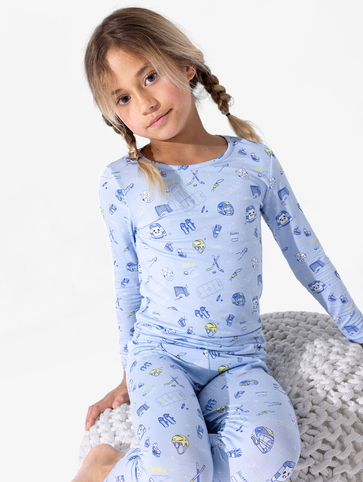 Hockey Bamboo Kids Pajamas