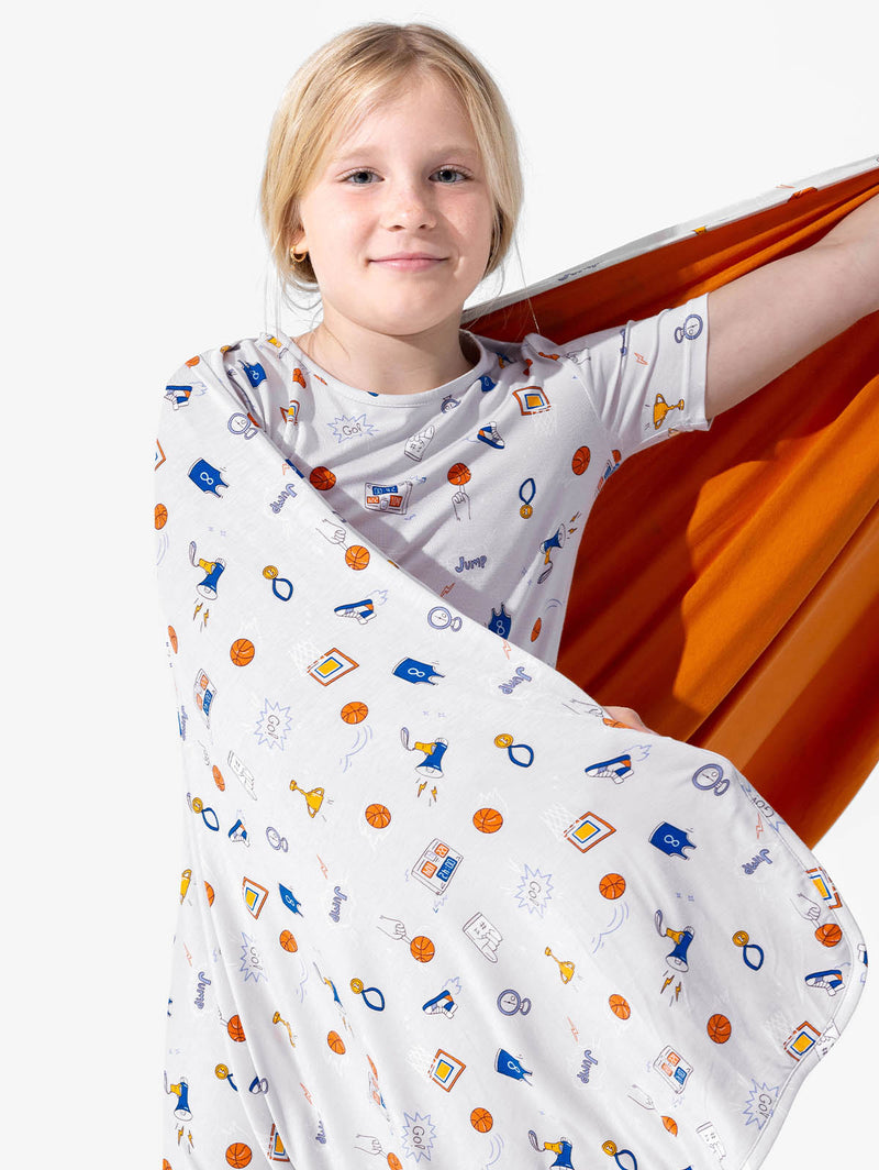 All Star Basketball Bamboo Blanket