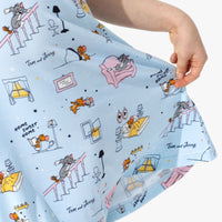 Tom & Jerry: Home Sweet Home Bamboo Girls' Short Sleeve Dress