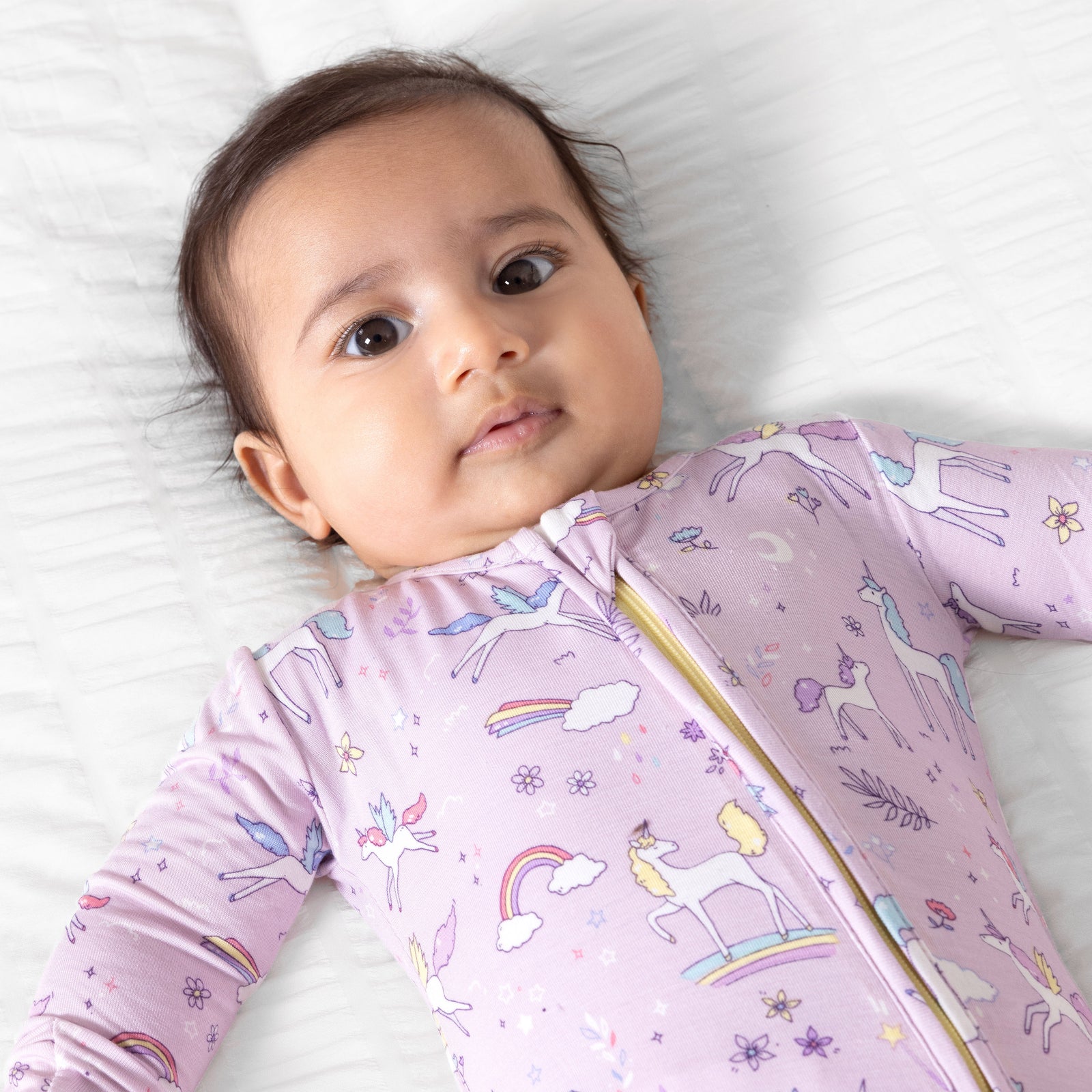 Enchanted Unicorn Bamboo Convertible Footie