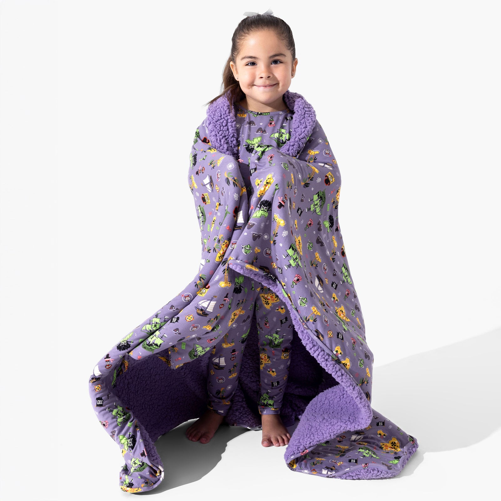 SpongeBob SquarePants: Flying Dutchman Bamboo Sherpa Blanket