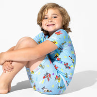 SpongeBob SquarePants: Good Vibes Bamboo Kids Pajama Short Set