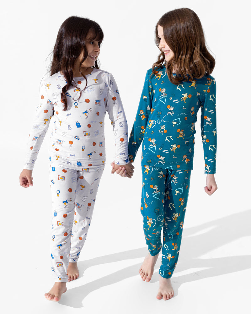 All Star Basketball Bamboo Kids Pajamas