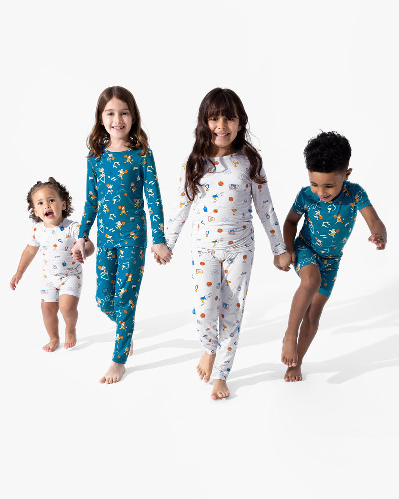 All Star Basketball Bamboo Kids Pajamas